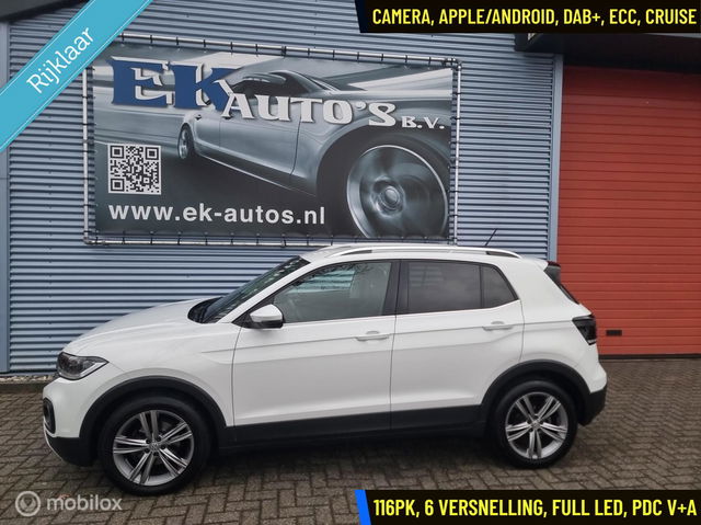 Volkswagen T-Cross - 1.0 TSI Style 116pk- 6-vers Full LED, ECC
