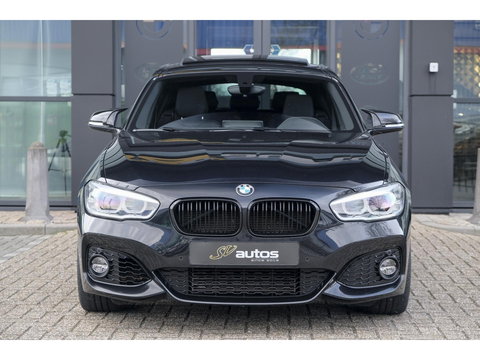 BMW 1-serie 118i M-sport 136pk Schuifdak M140i look Sportinterieur leder NLauto DAB Clima Cruise 18" LMV