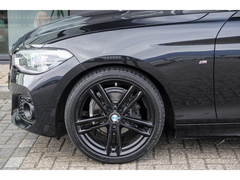 BMW 1-serie 118i M-sport 136pk Schuifdak M140i look Sportinterieur leder NLauto DAB Clima Cruise 18" LMV