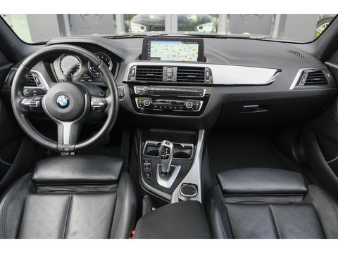 BMW 1-serie 118i M-sport 136pk Schuifdak M140i look Sportinterieur leder NLauto DAB Clima Cruise 18" LMV