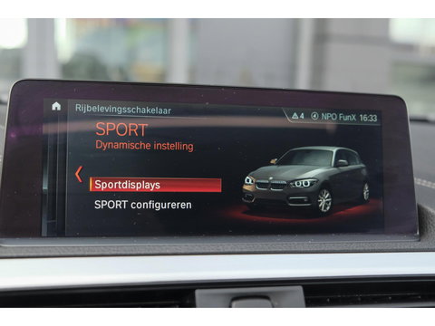 BMW 1-serie 118i M-sport 136pk Schuifdak M140i look Sportinterieur leder NLauto DAB Clima Cruise 18" LMV