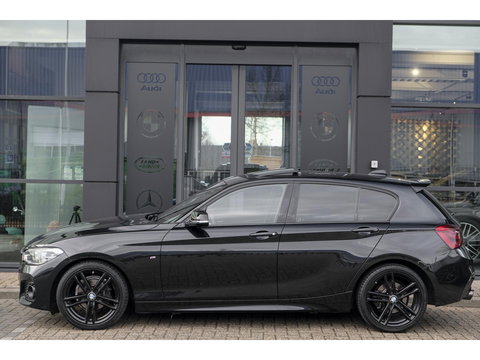BMW 1-serie 118i M-sport 136pk Schuifdak M140i look Sportinterieur leder NLauto DAB Clima Cruise 18" LMV
