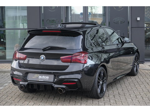 BMW 1-serie 118i M-sport 136pk Schuifdak M140i look Sportinterieur leder NLauto DAB Clima Cruise 18" LMV