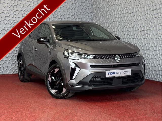 Renault Captur - 1.3 MILD HYBRID 160 TECHNO CAMERA 18''LMV STOEL/STUUR .VERW PURE VISION LED 10'' R-LINK NAVI 2025 EDC-automaat (Efficiënt Dual Clutch) 7 Versnellingen 1200KG Trekgewicht