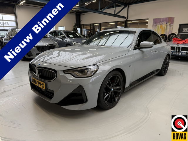BMW 2 Serie - Coupé 218i M Sport LED Achteruitrijcamera Head-Up Display 19 Inch Elek Stoelverstelling Keyless Entry Carplay