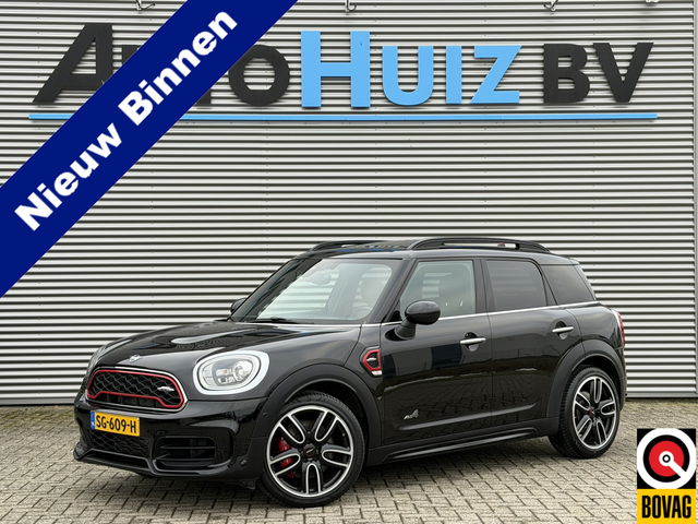 MINI Countryman - Mini 2.0 John Cooper Works ALL4 231 PK Chili Panoramadak Leer Harman-Kardon Elek Stoelverstelling Head-Up Display Led Achteruitrijcamera Keyless Entry Vol!