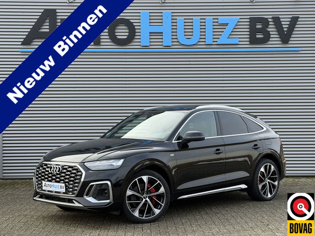 Audi Q5 - Sportback 55 TFSI e S Line Luchtvering Trekhaak Panoramadak Achteruitrijcamera 21 Inch DAB Keyless Entry
