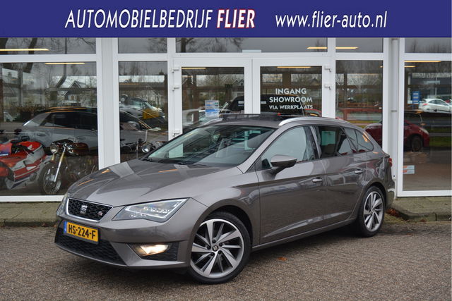 SEAT Leon - ST 1.4 150PK TSI FR Connect Executive ✅ Pano ✅ PDC V+A ✅ CarPlay ✅ Orig. NL ✅ NAP ✅