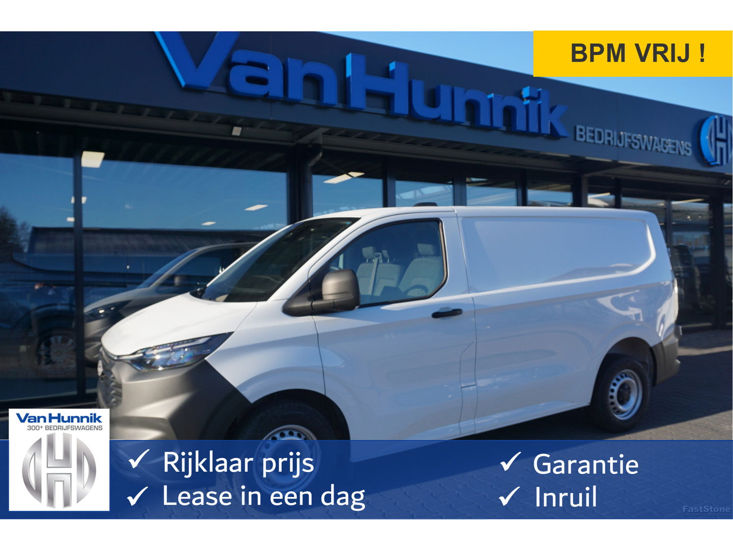 Ford Transit Custom 280S 136PK BPM VRIJ 13" Scherm Apple CP / Android A. LED!! NR. J329*
