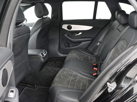 Mercedes-Benz C-Klasse 300e AMG Limited | SOH 91% | Panoramadak | 360 Camera | Stoelverwarming | Trekhaak | Carplay | Leder/Alcantara | Sfeerverlichting | Navigatie | Cruise control | Park Assist |