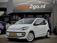 Volkswagen up! - 1.0 HIGH UP White BLEUMOTION PANODAK LEDER NAVI AIRCO LED LMV PDC