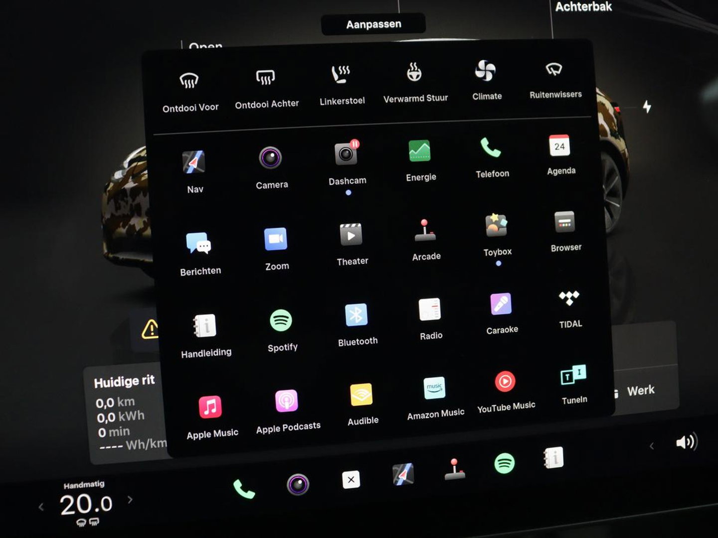 Tesla Model Y Long Range AWD 75 kWh | SOH 94% | Panoramadak | Autopilot | Stoelverwarming | Leder | 360 Camera | Achterbankverwarming | Keyless | Navigatie | Full LED