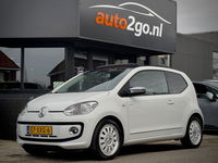 Volkswagen up! - 1.0 HIGH UP White BLEUMOTION PANODAK LEDER NAVI AIRCO LED LMV PDC
