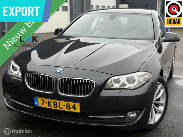 BMW 5 Serie - 528i High Executive LEDER|LED|MEMORY|NAVI|STOELVERW