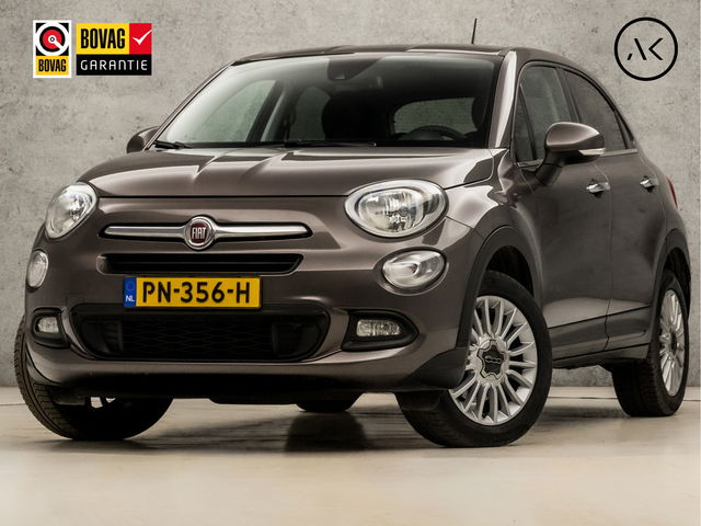 Fiat 500X - 1.4 Turbo MultiAir PopStar 141Pk (NAVIGATIE, CLIMATE, GETINT GLAS, LEDER, SPORTSTOELEN, ELEK PAKKET, LM VELGEN, NIEUWSTAAT)