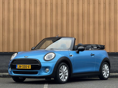 MINI Cabrio 1.5 Cooper Chili Serious Business | Navigatie | Head-Up Display | Leder | LED | Isofix | Parkeersensoren | Rijmodus Regeling | Cruise Control |