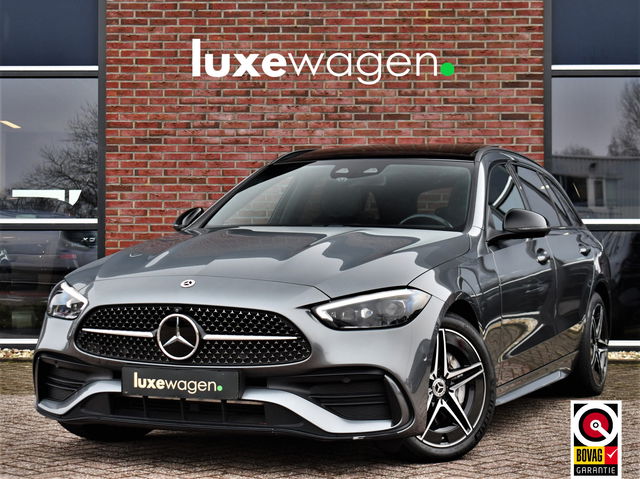 Mercedes-Benz C-Klasse - Estate 300 e AMG Line Pano Trekh Distronic Night 360-cam
