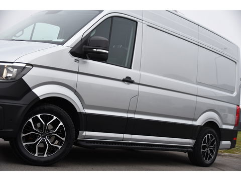 Volkswagen Crafter 30 2.0 TDI L3H3 PB Edition Camera, Carplay, Stoelverwarming, Sensoren, 140pk, Automaat, multimedia, Uniek!