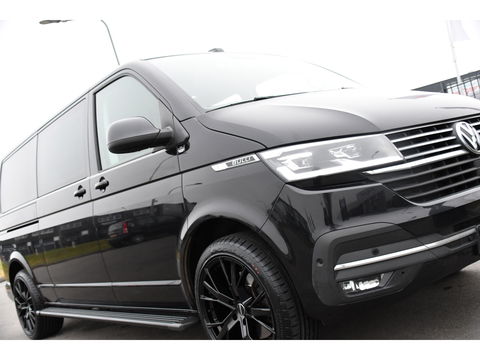 Volkswagen Transporter 2.0 TDI L2H1 32 DC Bulli Virtual, Adaptieve Cruise, Carplay, Leder, LED, 204pk, Automaat, 2 x Schuifdeur, Stoelverwarming, Uniek!