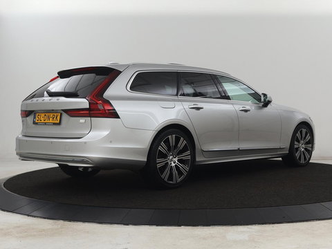 Volvo V90 2.0 T6 Plug In AWD Inscription | SOH 97% | Panoramadak | Head-Up | Leder | Harman/Kardon | 20'' | 360 Camera | Stoelverwarming | Keyless | Carplay | Full LED | Stuurverwarming | PHEV