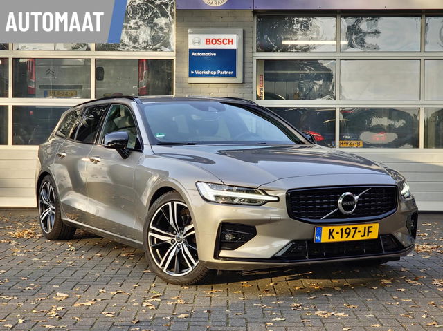 Volvo V60 - 2.0 B3 R-Design|Automaat|Trekhaak|H&K-audio|Black-pack|19-inch|