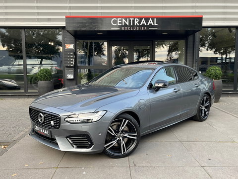 Volvo S90 2.0 T8 AWD Polestar|Schuifdak|Bowers&Wilkins|Head-Up|Memory|360Camera|Keyless|Carplay|Leder|405PK