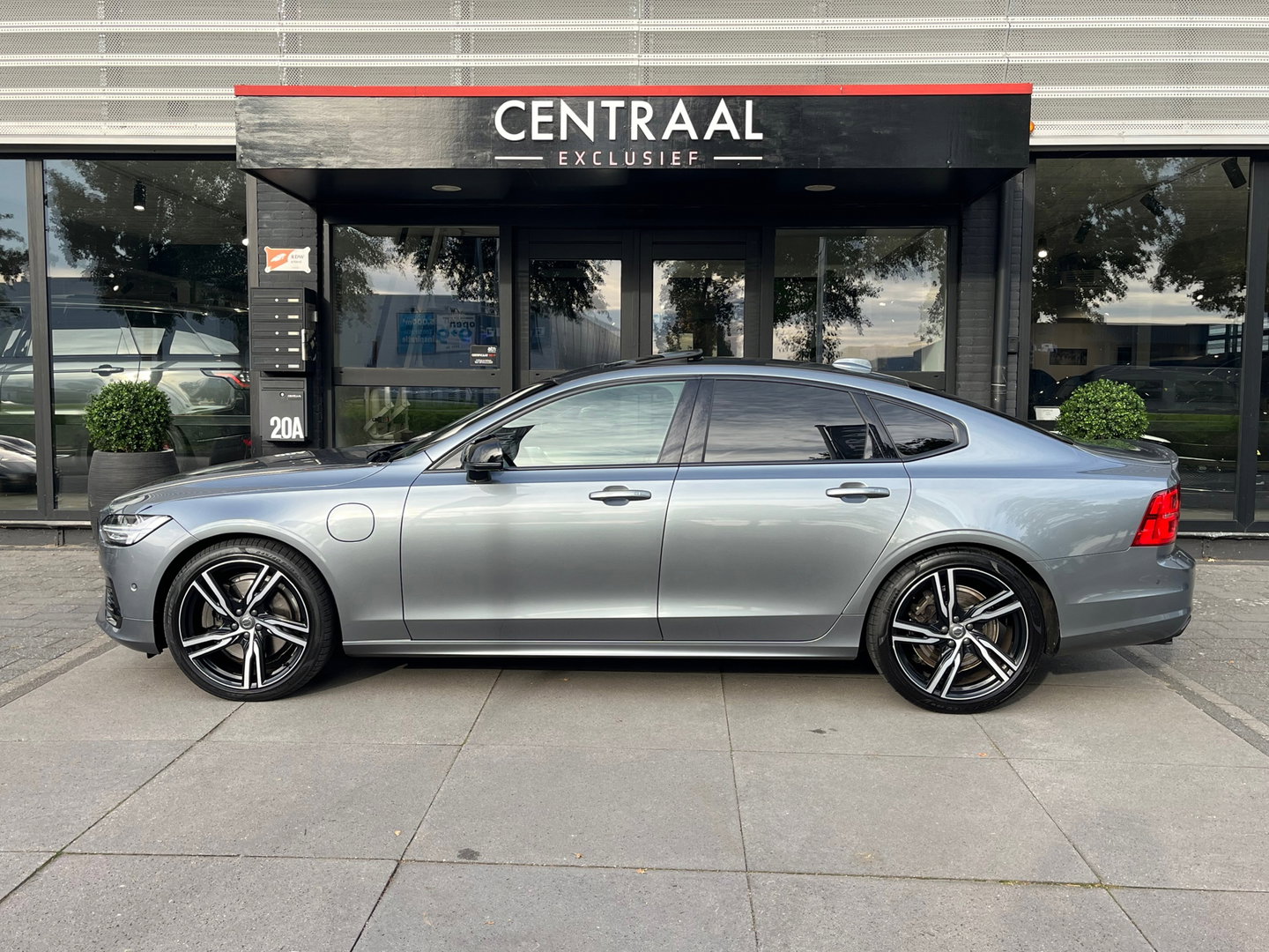 Volvo S90 2.0 T8 AWD Polestar|Schuifdak|Bowers&Wilkins|Head-Up|Memory|360Camera|Keyless|Carplay|Leder|405PK