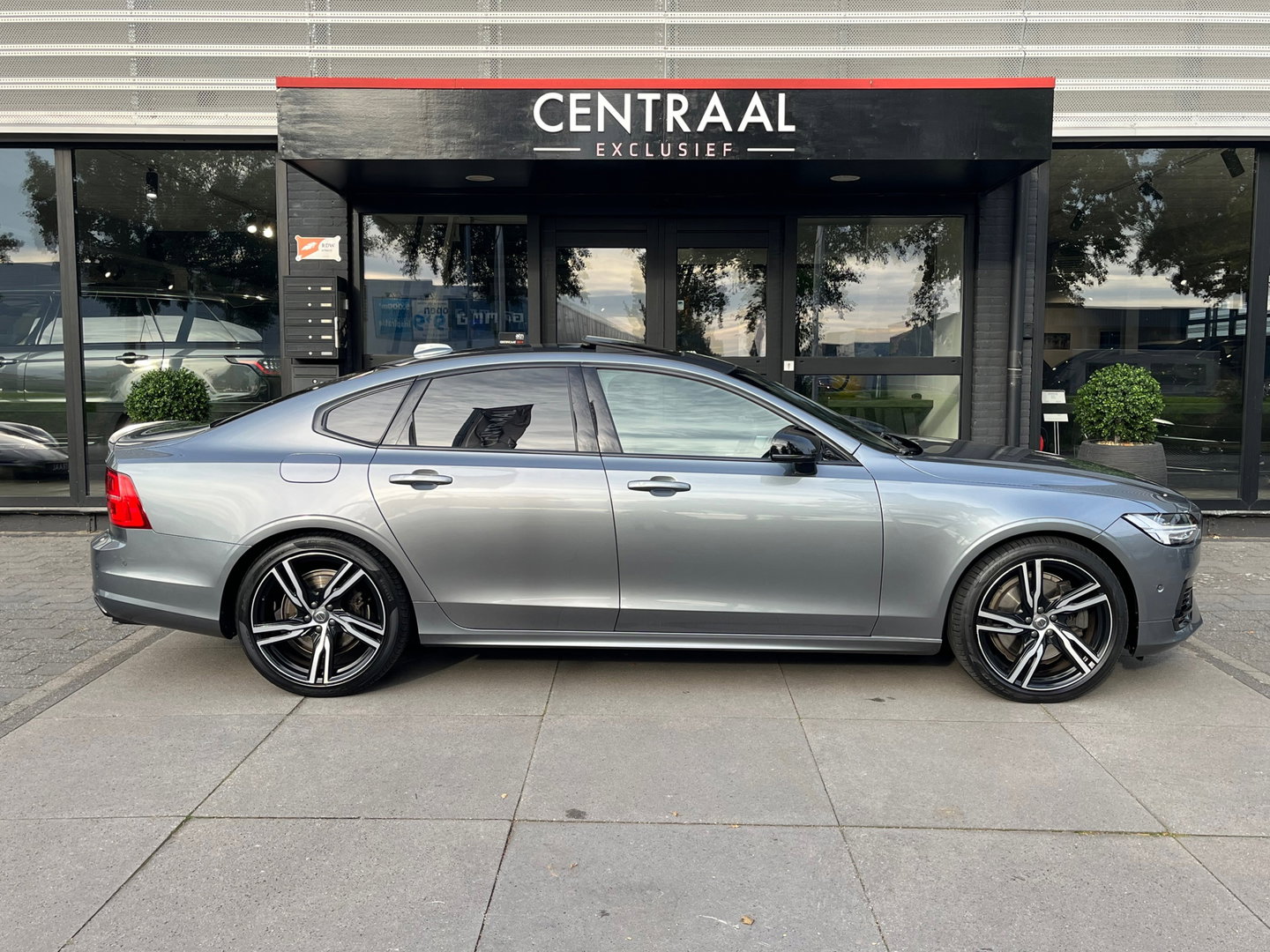 Volvo S90 2.0 T8 AWD Polestar|Schuifdak|Bowers&Wilkins|Head-Up|Memory|360Camera|Keyless|Carplay|Leder|405PK