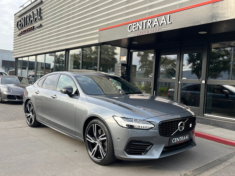 Volvo S90 2.0 T8 AWD Polestar|Schuifdak|Bowers&Wilkins|Head-Up|Memory|360Camera|Keyless|Carplay|Leder|405PK