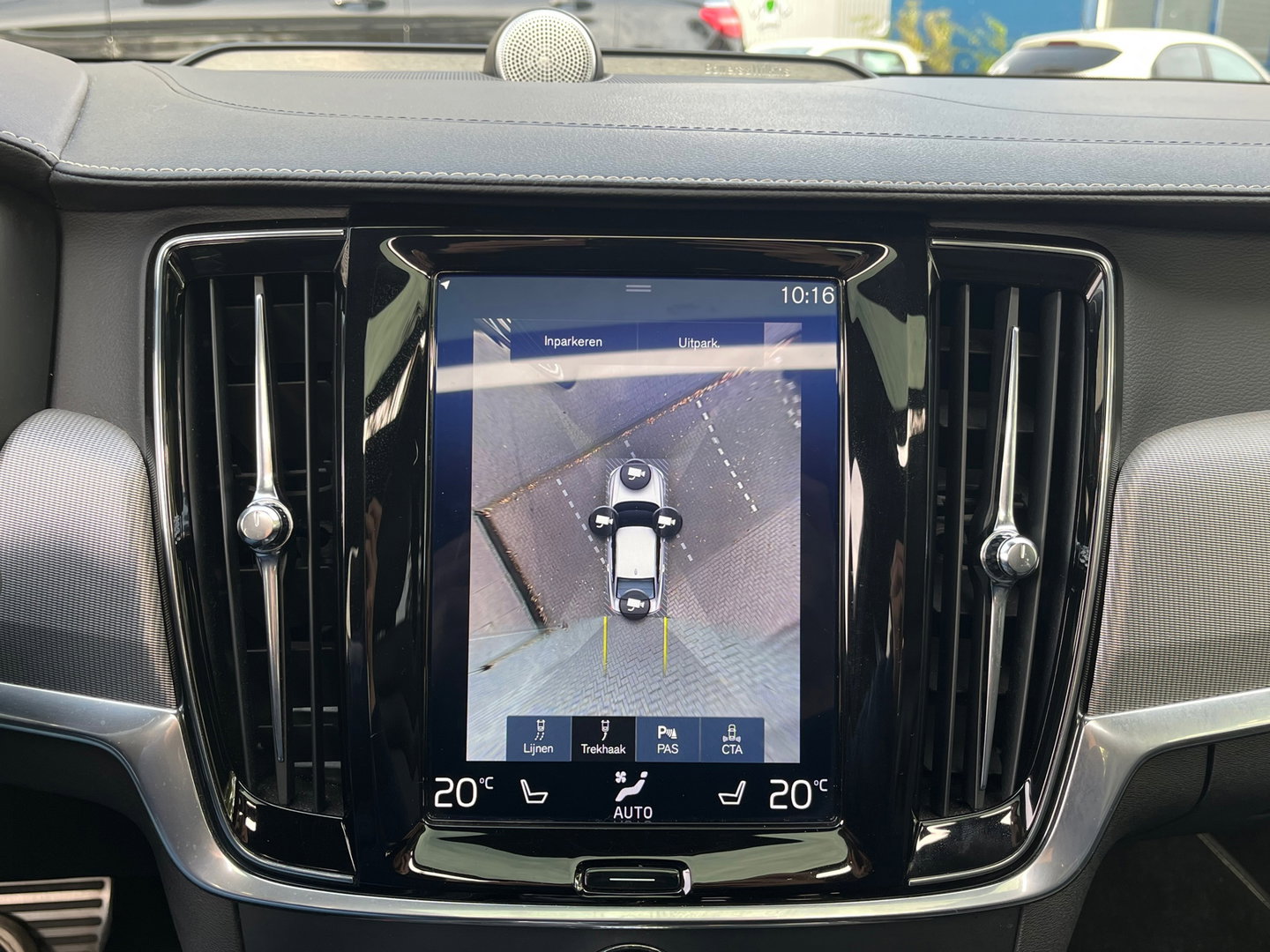 Volvo S90 2.0 T8 AWD Polestar|Schuifdak|Bowers&Wilkins|Head-Up|Memory|360Camera|Keyless|Carplay|Leder|405PK