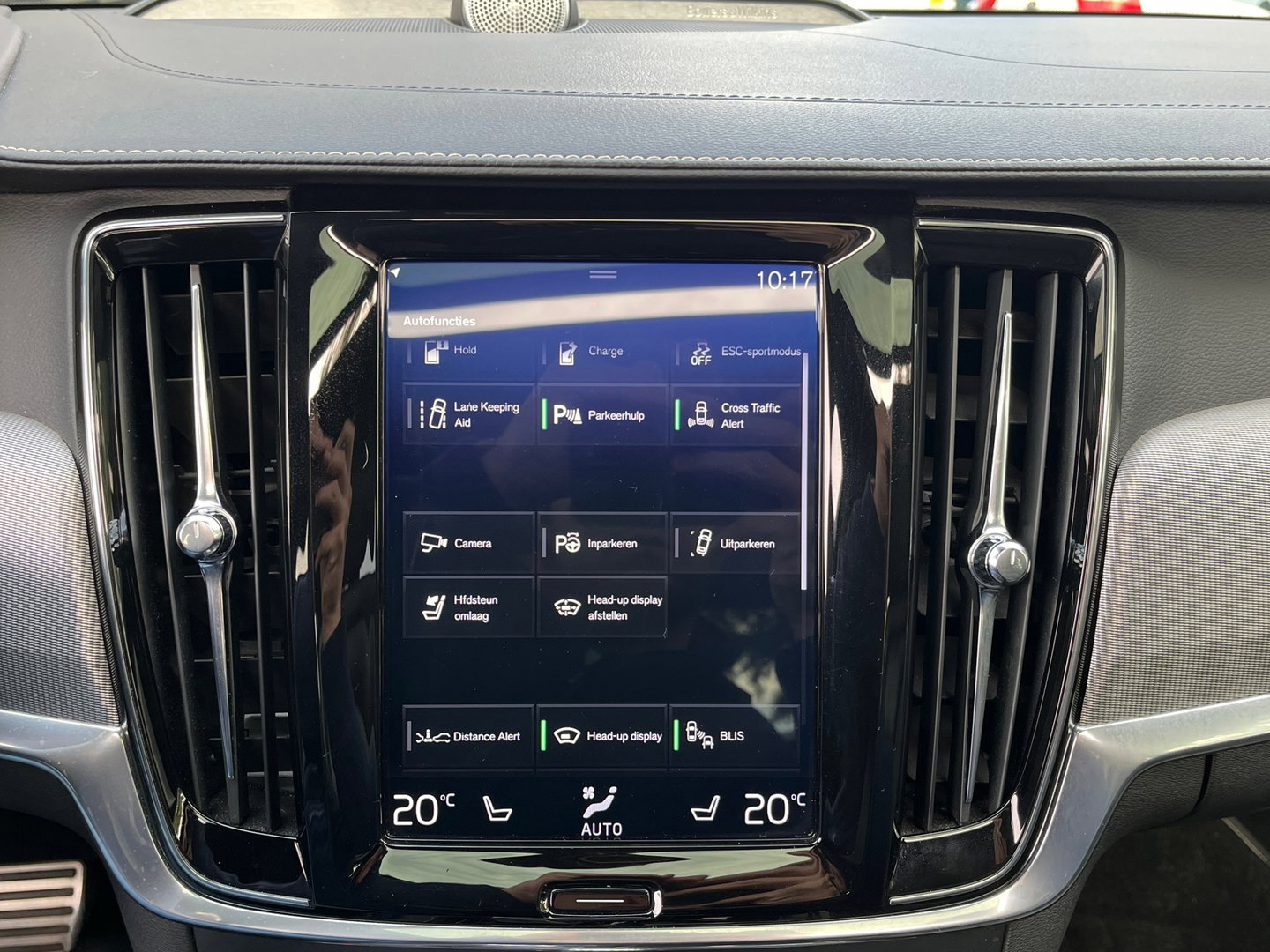 Volvo S90 2.0 T8 AWD Polestar|Schuifdak|Bowers&Wilkins|Head-Up|Memory|360Camera|Keyless|Carplay|Leder|405PK