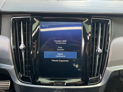 Volvo S90 2.0 T8 AWD Polestar|Schuifdak|Bowers&Wilkins|Head-Up|Memory|360Camera|Keyless|Carplay|Leder|405PK