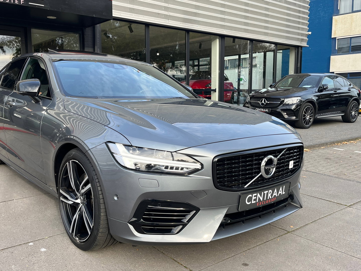 Volvo S90 2.0 T8 AWD Polestar|Schuifdak|Bowers&Wilkins|Head-Up|Memory|360Camera|Keyless|Carplay|Leder|405PK