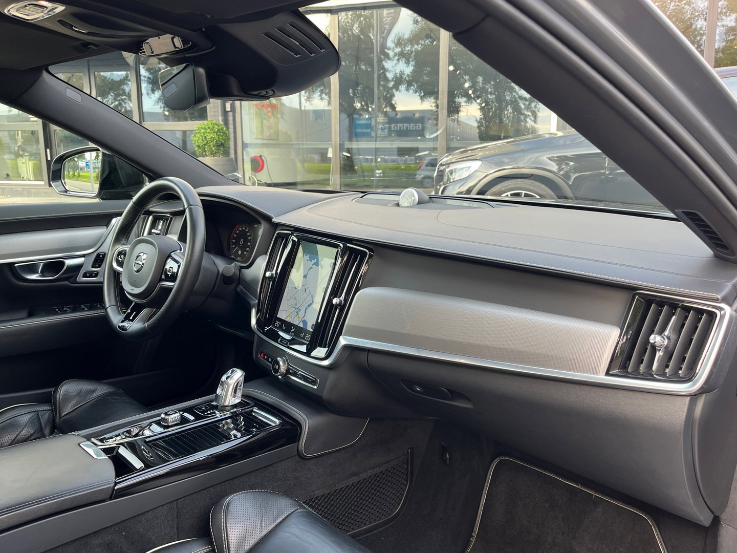Volvo S90 2.0 T8 AWD Polestar|Schuifdak|Bowers&Wilkins|Head-Up|Memory|360Camera|Keyless|Carplay|Leder|405PK