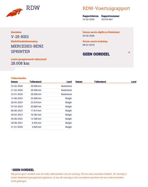 Mercedes-Benz Sprinter 311 2.2 CDI L2H2 / AIRCO / CAMERA / 3 ZITS / DEALER ONDERHOUDEN / NAVI