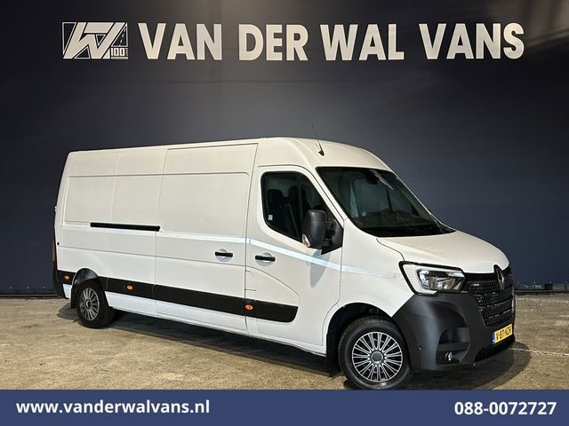 Renault Master - 2.3 dCi 136pk L3H2 Euro6 Airco | Camera | Navigatie | Leder | LED Cruisecontrol, Parkeersensoren, Bijrijdersbank
