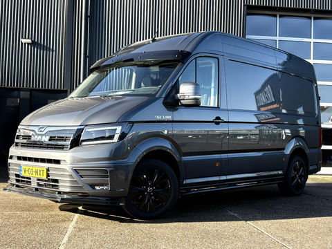 MAN TGE 35 2.0 L3H3 LUXE | LEDER | GASGEVEERDE CHAUFFEURSSTOEL | LED | CRUISE | LMV | SIDEBARS | DIK UITGEVOERD
