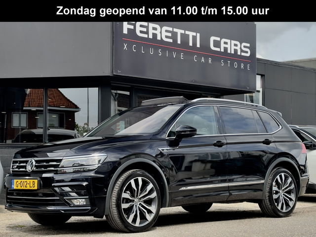 Volkswagen Tiguan Allspace - 1.5 TSI AUT7 HIGHLINE 3X R-LINE. PANODAK VOL-LEDER 20 INCH-LMV NAVI CAMERA DIGI-DASH APPLE-CARPLAY LED PDC