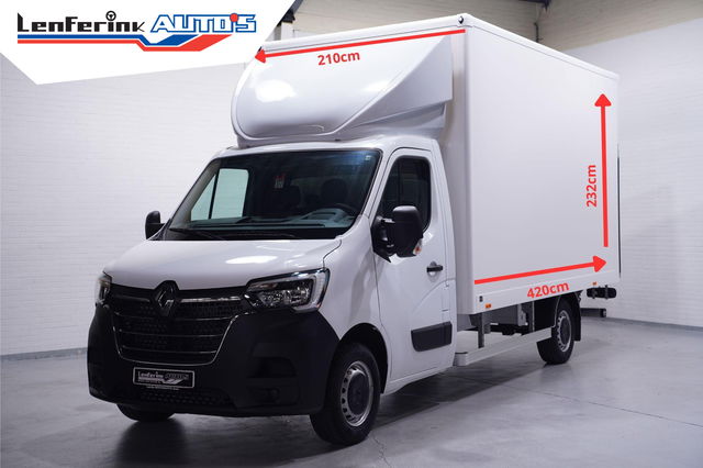 Renault Master - 2.3 DCi 165 pk Bakwagen met Laadklep en Zijdeur R Airco, Cruise Control, LxBxH 420x210x232 cm, Nieuw