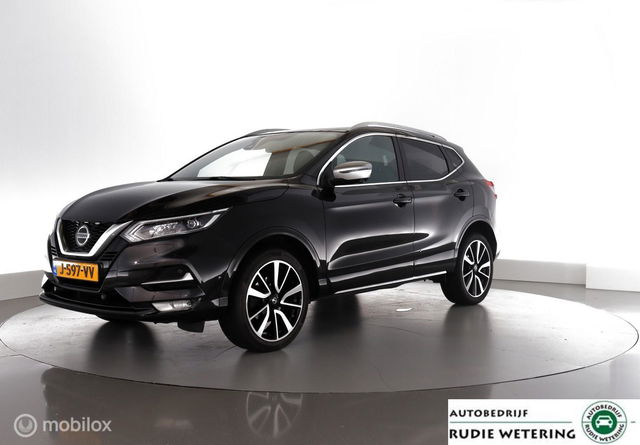Nissan QASHQAI - 1.3 DIG-T 140pk Tekna + leder|trekhaak|pano|cam|acc|lmv19