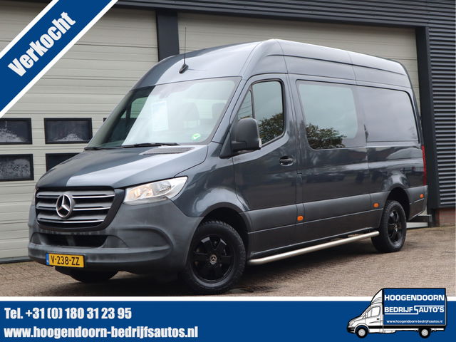 Mercedes-Benz Sprinter - 314 CDI Euro 6 Automaat DC 6 Pers. - L2H2 - Trekhaak 3,5t KG - Cruise