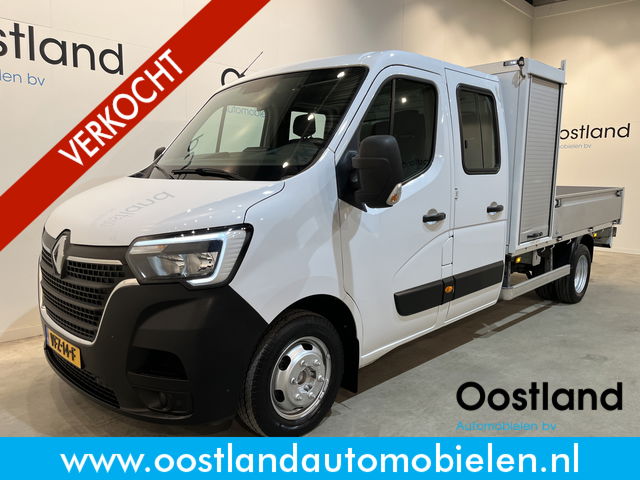 Renault Master - 2.3 dCi 145 PK L4 DL RWD DC Dubbel Cabine Open Laadbak / Euro 6 / Trekhaak 3500 KG / Airco / Cruise Control / 27.300 KM !!