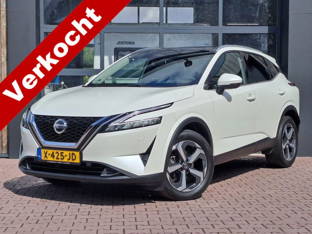 Nissan QASHQAI - 1.3 MHEV Xtronic Premiere Edition | Pano | Trekhaak | Camera | Stoelverwarming | All-seasons |