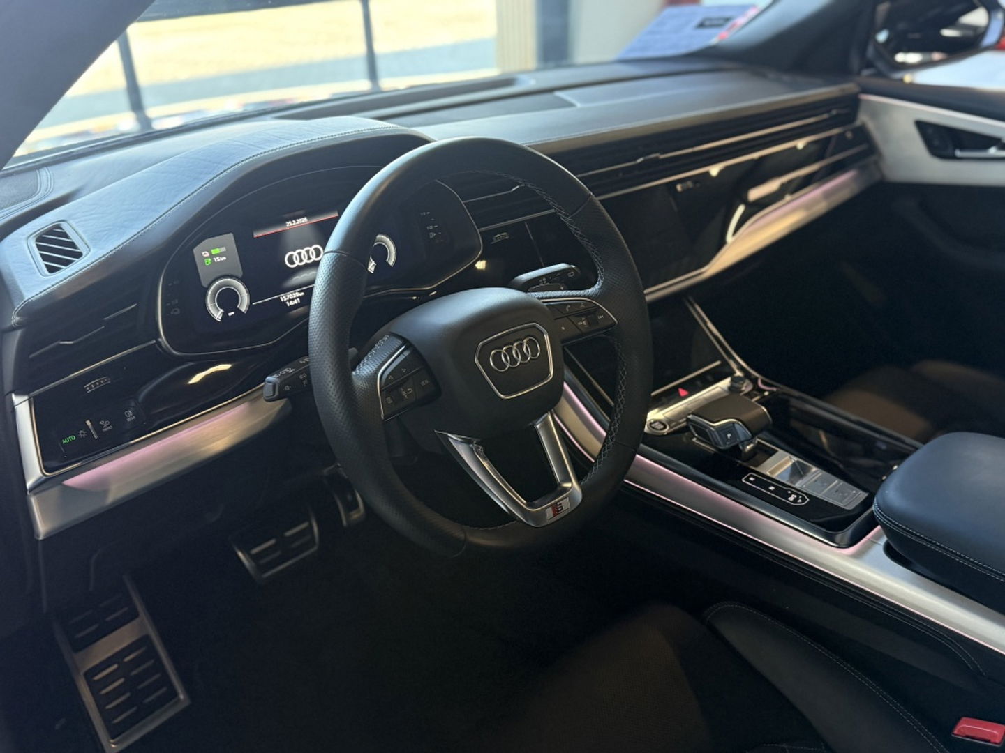 Audi Q8 60 TFSIe 462PK Quattro / Audi Exclusive / Nardo grey / 360° / 20