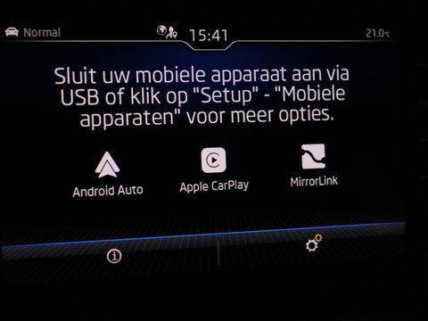 Škoda Kodiaq 1.5 TSI Sportline | Panoramadak | Stoelverwarming | Leder/Alcantara | Camera | Carplay | Sfeerverlichting | Virtual Cockpit | Canton Sound | Navigatie | Keyless | 20'' | Memory | Full LED