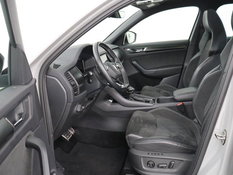 Škoda Kodiaq 1.5 TSI Sportline | Panoramadak | Stoelverwarming | Leder/Alcantara | Camera | Carplay | Sfeerverlichting | Virtual Cockpit | Canton Sound | Navigatie | Keyless | 20'' | Memory | Full LED