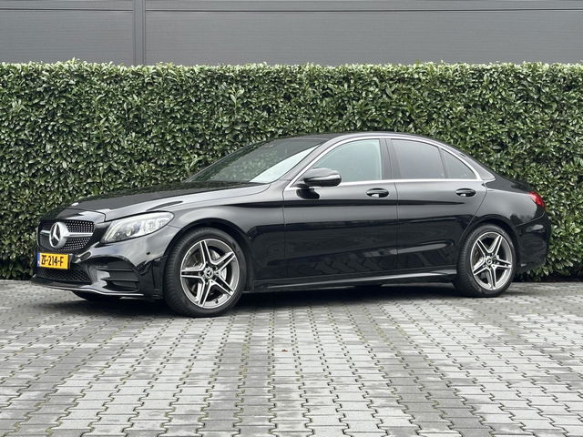 Mercedes-Benz C-Klasse - 180 Business Solution AMG Plus Upgrade Edition, FACELIFT, NL AUTO, NAP LOGISCH, AMG-PAKKET, LEDER, CRUISE CONTROL, CLIMATE CONTROL, STOELVERWARMING, LICHTMETAAL 18"
