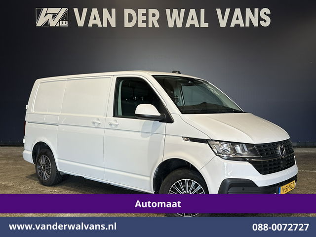 Volkswagen Transporter - 2.0 TDI 150pk Automaat L1H1 Euro6 Airco | Navigatie | Camera | Cruisecontrol | Android Auto Parkeersensoren, Bijrijdersbank