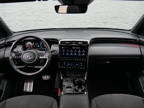 Hyundai Tucson 1.6T-GDI HEV N-LINE/ TREKHAAK/ TWO-TONE/ NL-AUTO VAN 1STE EIGENAAR