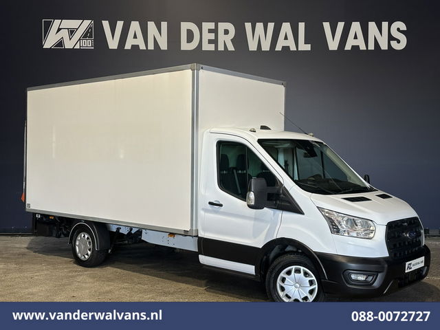 Ford Transit - 2.0 TDCI 160pk Bakwagen Laadklep Euro6 Airco | Lat om lat Betimmering | Cruisecontrol Verwarmde voorruit, Bijrijdersbank
